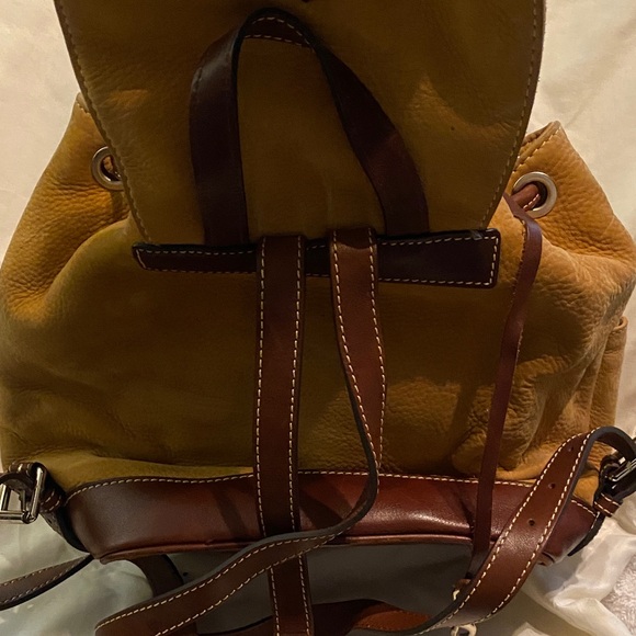 Dooney & Bourke Brown and Tan Men\'s Backpack